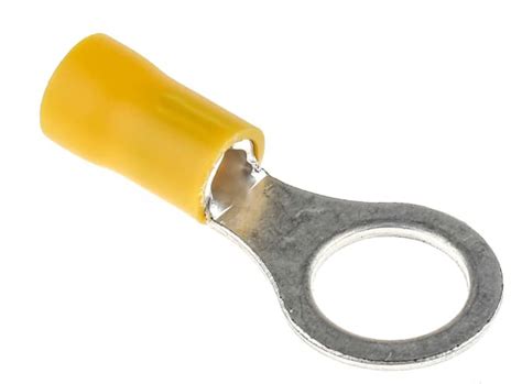 RS PRO | RS PRO Insulated Ring Terminal, M10 Stud Size, 2.5mm² to 6mm² ...