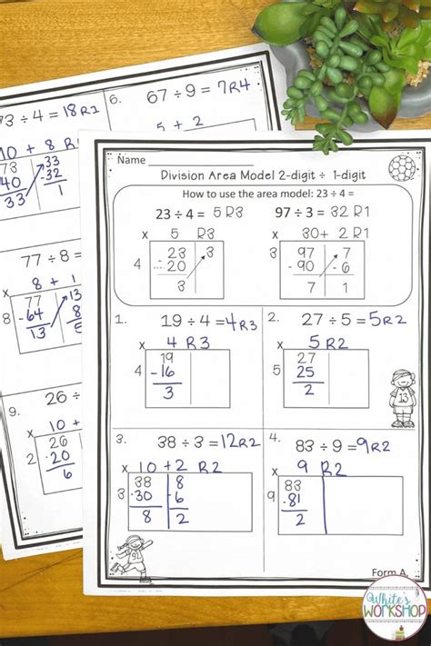 Image result for Area Model Division