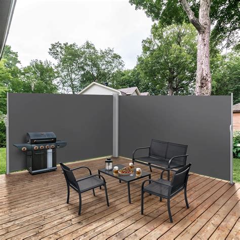 Yaheetech 236 x 71in Double Side Awning, Patio | Ubuy India