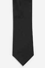 Buy Men Black Solid Tie Online - 39619549 | Louis Philippe
