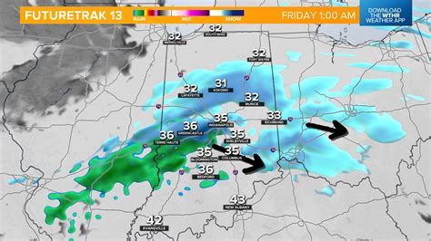 Quick coating of snow possible tonight across much of Indiana | wthr.com