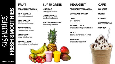 SMOOTHIES – Wholesome Farmers Market