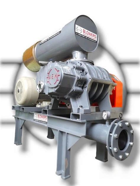 Air Cooled Roots Blower - 5 HP Air Cooled Twin Lobe Roots Blower ...