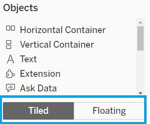 Image result for Adding Containers in Tableau