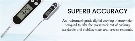 Sakrai Large Digital LCD Cooking Food Meat Probe Kitchen BQB ...