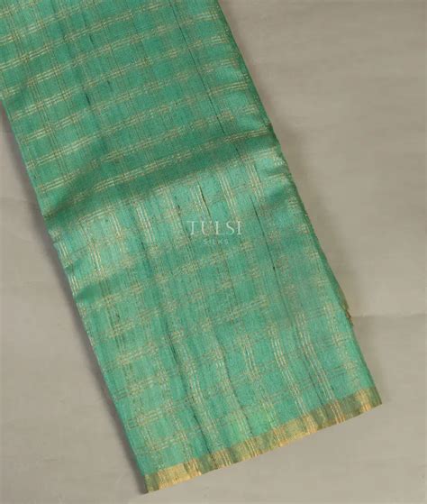 Buy Green Woven Tussar Saree T484055
