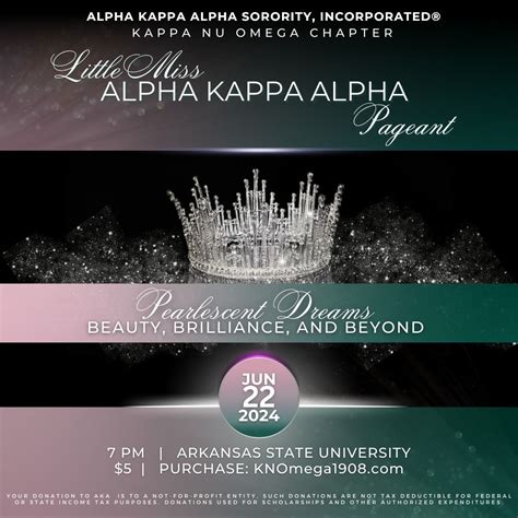 2024 Little Miss Alpha Kappa Alpha Pageant, ASU Student Union ...