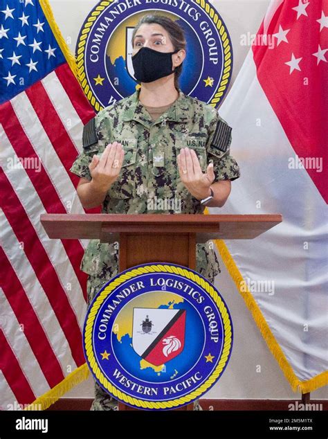 220324-N-JC800-0004 SINGAPORE (March 24, 2022) - Capt. Virginia ...