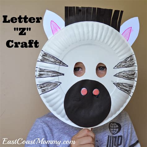 East Coast Mommy: Alphabet Crafts - Letter Z