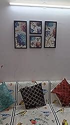 Painting Mantra Floral & Bird Framed Painting/Posters for Room ...