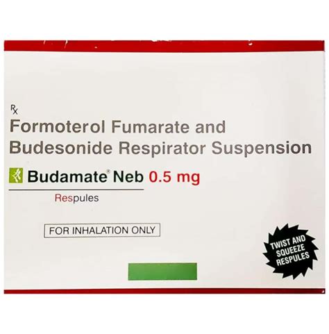 Budamate Neb 0.5mg Respules: Uses, Side Effects, Price, Dosage & More ...