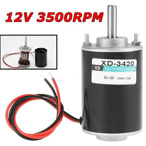 RANMEI 12V 30W Permanent Magnet DC Motor High Speed India | Ubuy