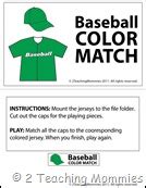 Baseball Color Match 的图像结果