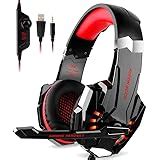 Buy Kotion Each: Over The Ear Wired Headsets With Mic & Led - G9000 ...