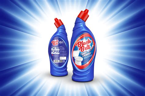 Black Belt Toilet Cleaner label design | Regin.in