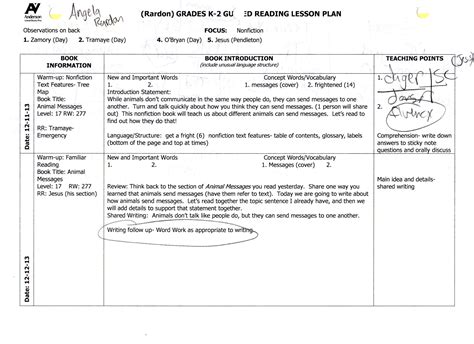 Image result for Reading Recovery Lesson