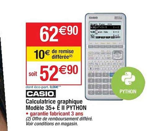 Image result for Casio Python 35 E II