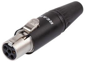 RT5FC-B REAN, XLR Connector, Mini XLR, 5 Contacts | element14 India