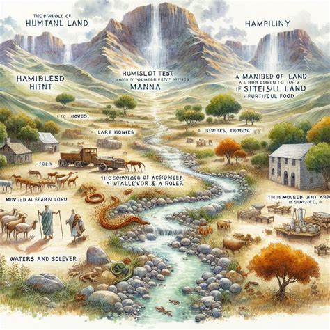Deuteronomy 8:2-3 Artwork | Bible Art