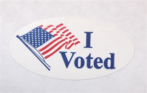 A Brief History of the "I Voted" Sticker