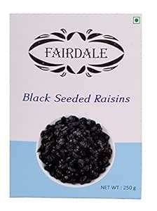 Fairdale Black Seeded Raisins 250g : Amazon.in: Grocery & Gourmet Foods