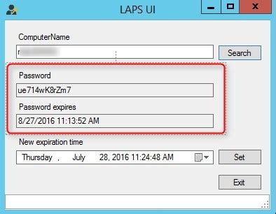 Image result for Using Local Administrator Password Solution Interface
