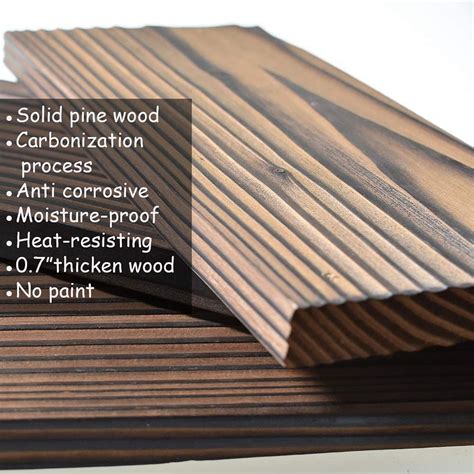 Buy PHUNAYA Floating Shelves Rustic Wood Wall Mounted Shelf Practical ...