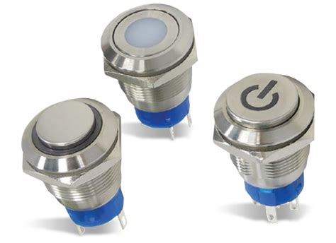 ATP Anti-Vandal Sealed Pushbutton Switches - C&K Switches | Mouser