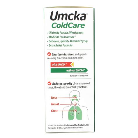 Nature's Way Umcka Cold Care Syrup — The Organic Market