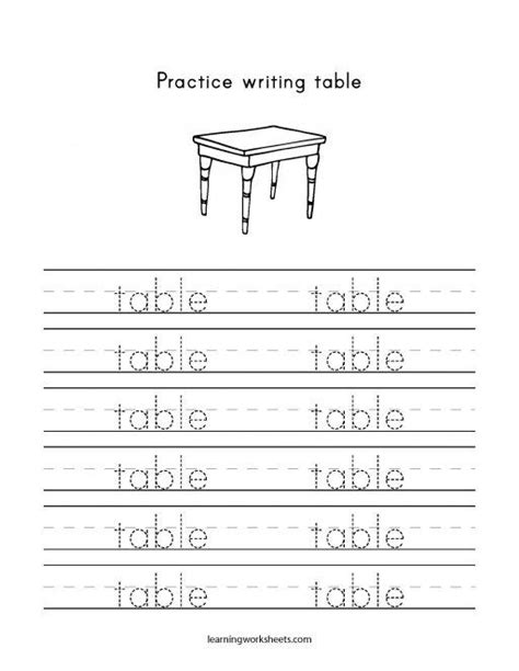 Image result for Table Information Writing. 1