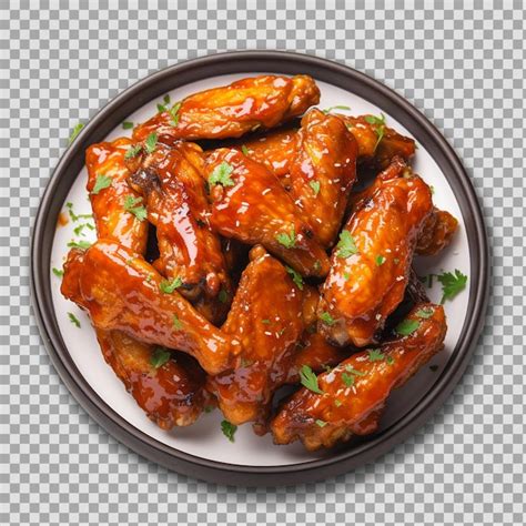 Chicken wings png spicy food | Premium AI-generated PSD