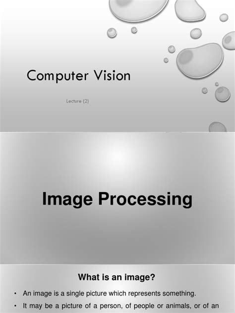 Image result for Computer Vision Definition PDF