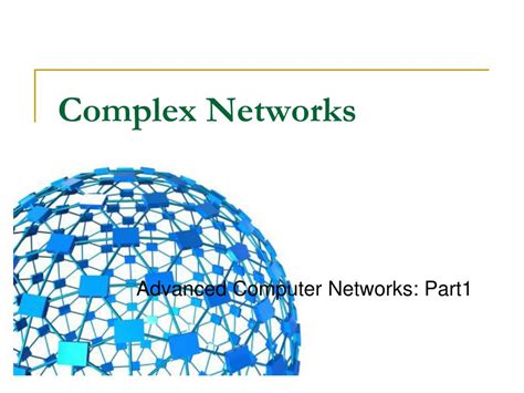 Image result for Complex Networks Shows