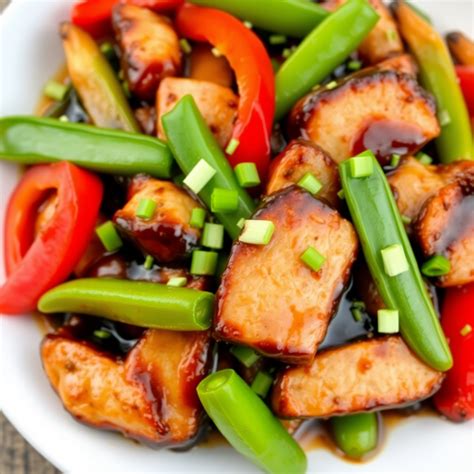 Soy-Glazed Chicken Stir-Fry Recipe | cookAIfood