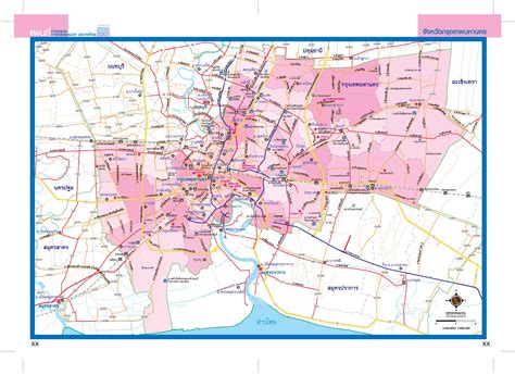 Map of cities : Bangkok