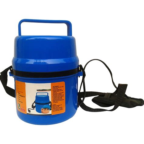 Buy Finest Power Plus Electra Lunch Box Plastic- 3 Container Online at ...