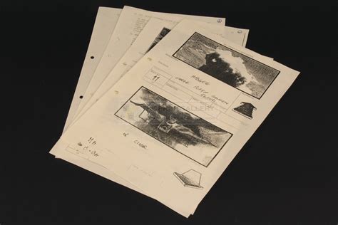 The Prop Gallery | Brian Johnson personal storyboards & script pages ...