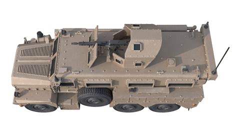 Cougar MRAP Mine Resistant Ambush Protected Vehicle 3D Model by 3dstudio
