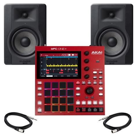 Akai Professional MPC One + with M-Audio BX5 Monitors | Gear4music