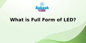 Image result for LED Full Form