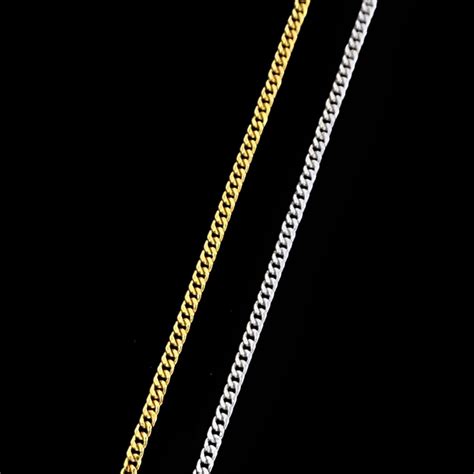 CUBAN LINK | SILVER CHAIN | GOLD PLATED CHAIN | CUBAN CHAIN