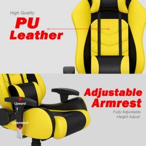 ASE Gaming 16 Gold Series With Footrest Ergonomic Gaming Chair with ...