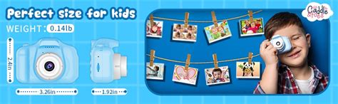 CADDLE & TOES Kids Camera for Girls Boys, Kids Camera Toy 13MP 1080P HD ...