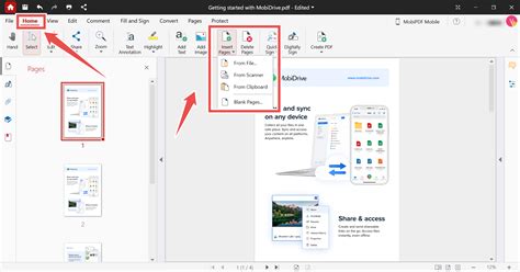 Image result for Insert PDF Pages