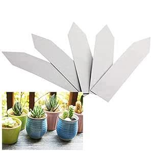 Generic 100 Pcs/Lot 4 Inch Plant Pot Markers Plastic Garden Stake Tags ...