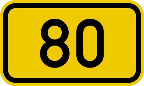 File:Bundesstraße 80 number.svg - Wikimedia Commons