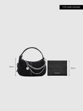 Buy Black Nysa Mini Crossbody Bag Online- Miraggio