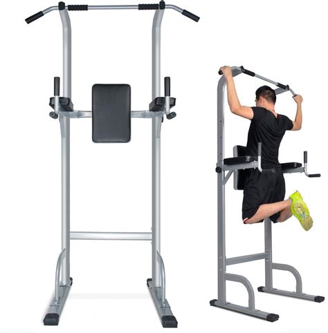 Buy Power Tower,Adjustable Height Dip Stands Multi-Function Pull Up Bar ...