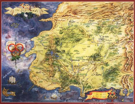 Fullscreen Wheel of Time World Map
