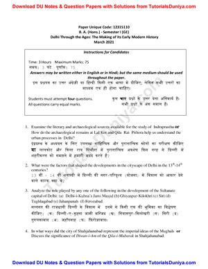 Planning of Delhi - Oxbow Books Chapter Title: Planning the colonial ...